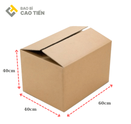 Thùng Carton Có Sẵn 60x40x40